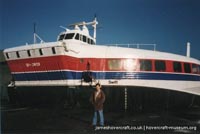 SRN4 Swift (GH-2004) at the Hovercraft Museum